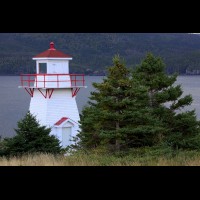 Woody Point Lighthouse, Gros Morne National Park, Newfoundland, Canada :: Woody Point Light, Gros Morne National Park, Newfoundland, Canada LTHwoodypointnl48857jpg