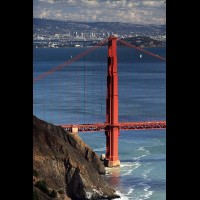 Golden Gate Bridge, San Francisco, California :: SFOggbskyline42485jpg