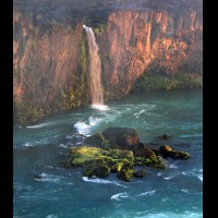 Godafoss Waterfall, Iceland :: WTFgodafossis66594-5wjpg